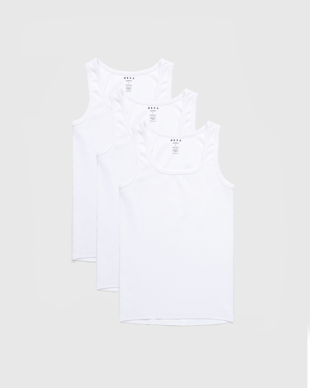 Highsnobiety HS05 – 3 Pack Heavyweight Tank Top White - Tops - White - Image 1