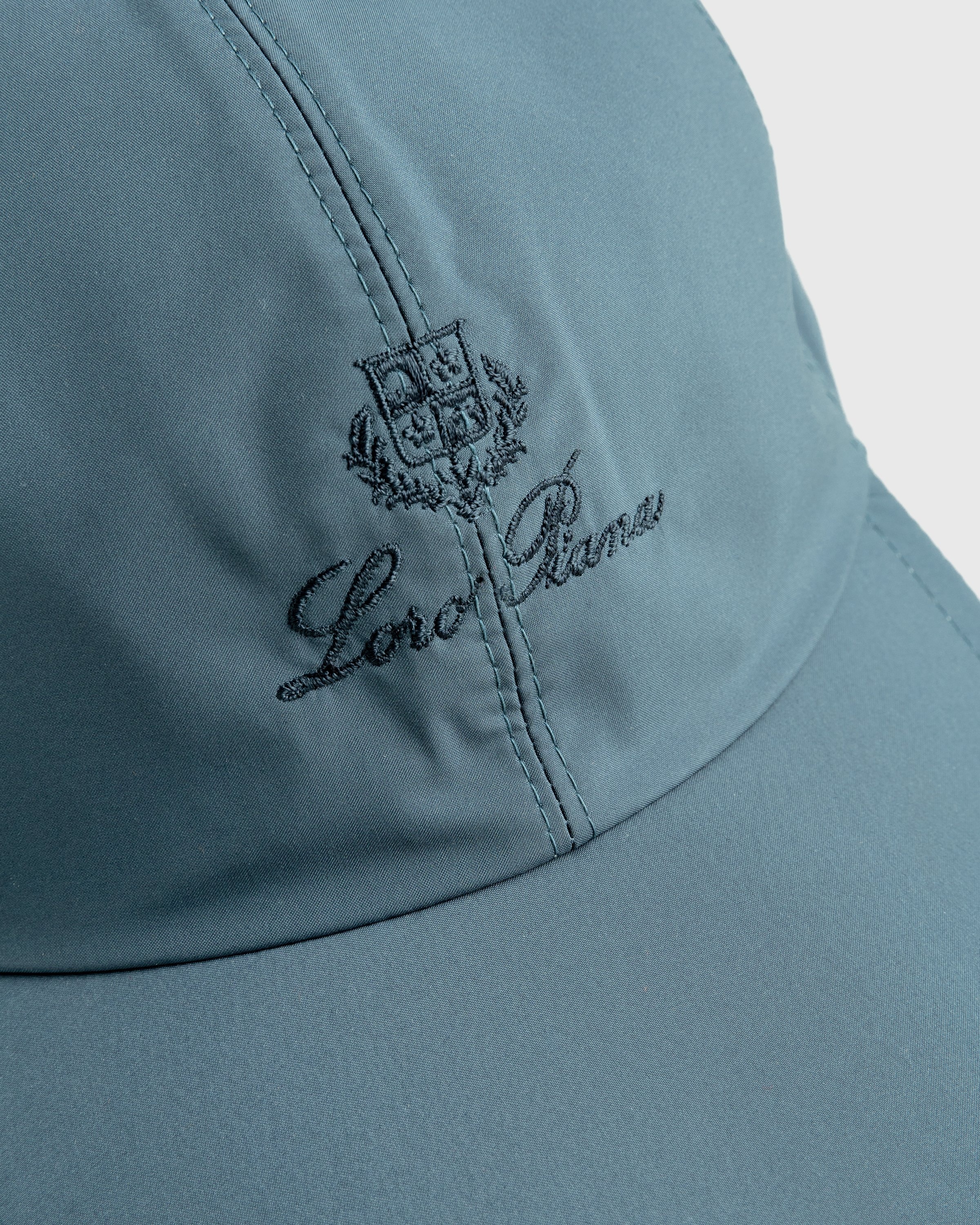 Loro Piana – Bicolor Baseball Cap Seaweed / Ivory - Hats - Blue - Image 4