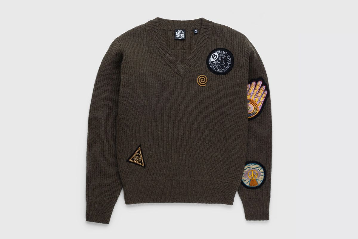 【在庫あり】 van Dries x Stüssy Noten Shop Highsnobiety | Sweater Badge – トップス
