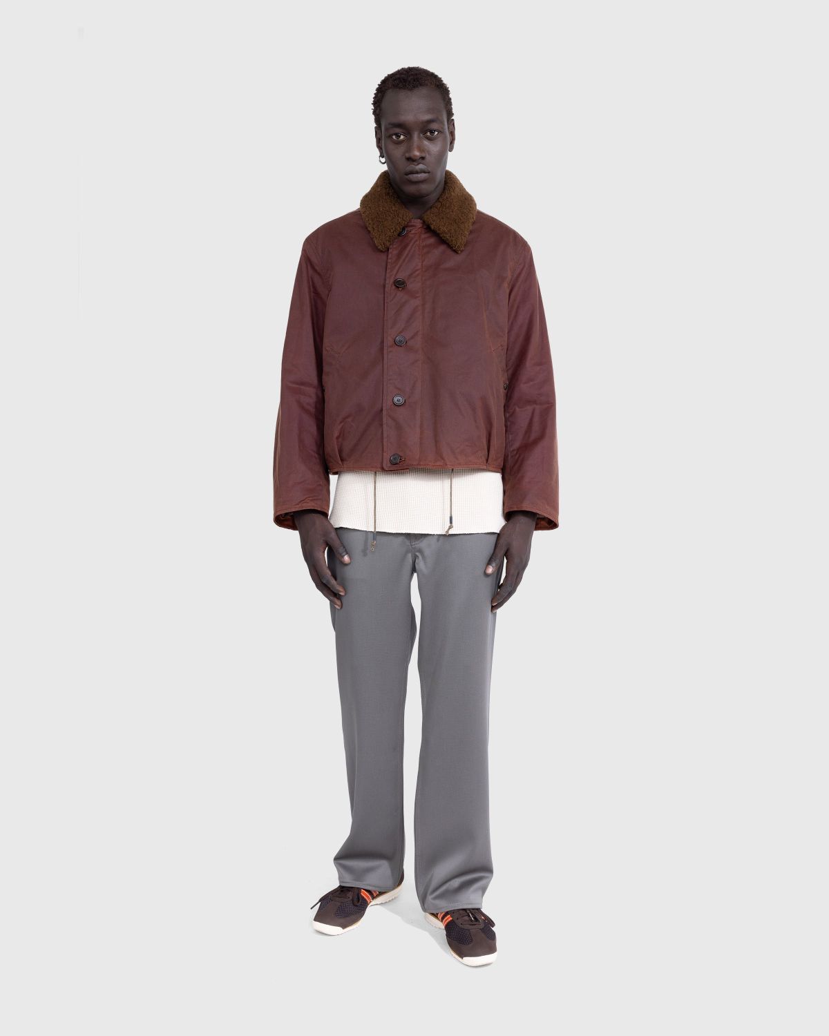 OUR LEGACY GRIZZLY JACKET 46 Our Legacy Grizzly Jacket Oxblood Everwax