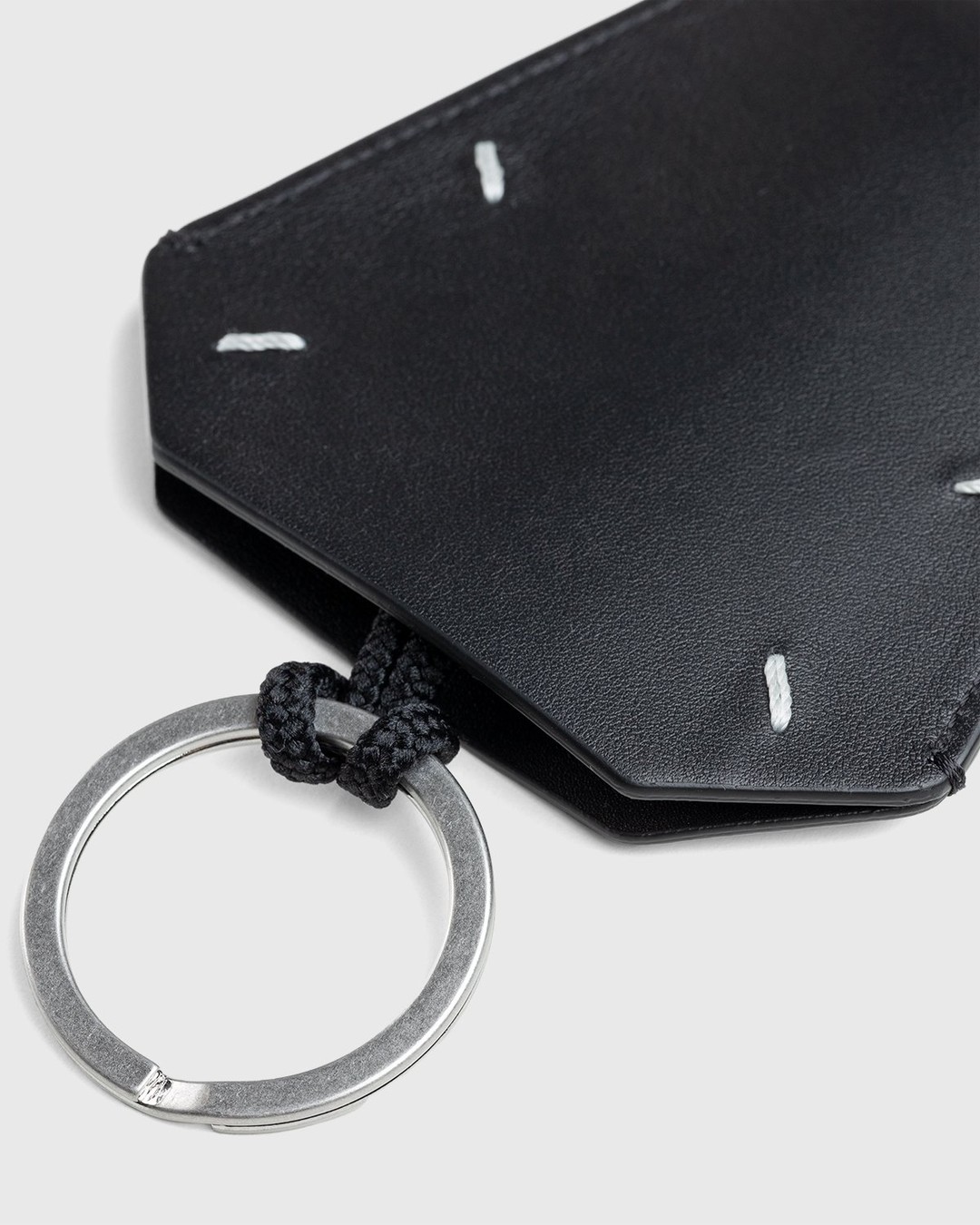 Maison Margiela – Leather Key Ring Black | Highsnobiety Shop