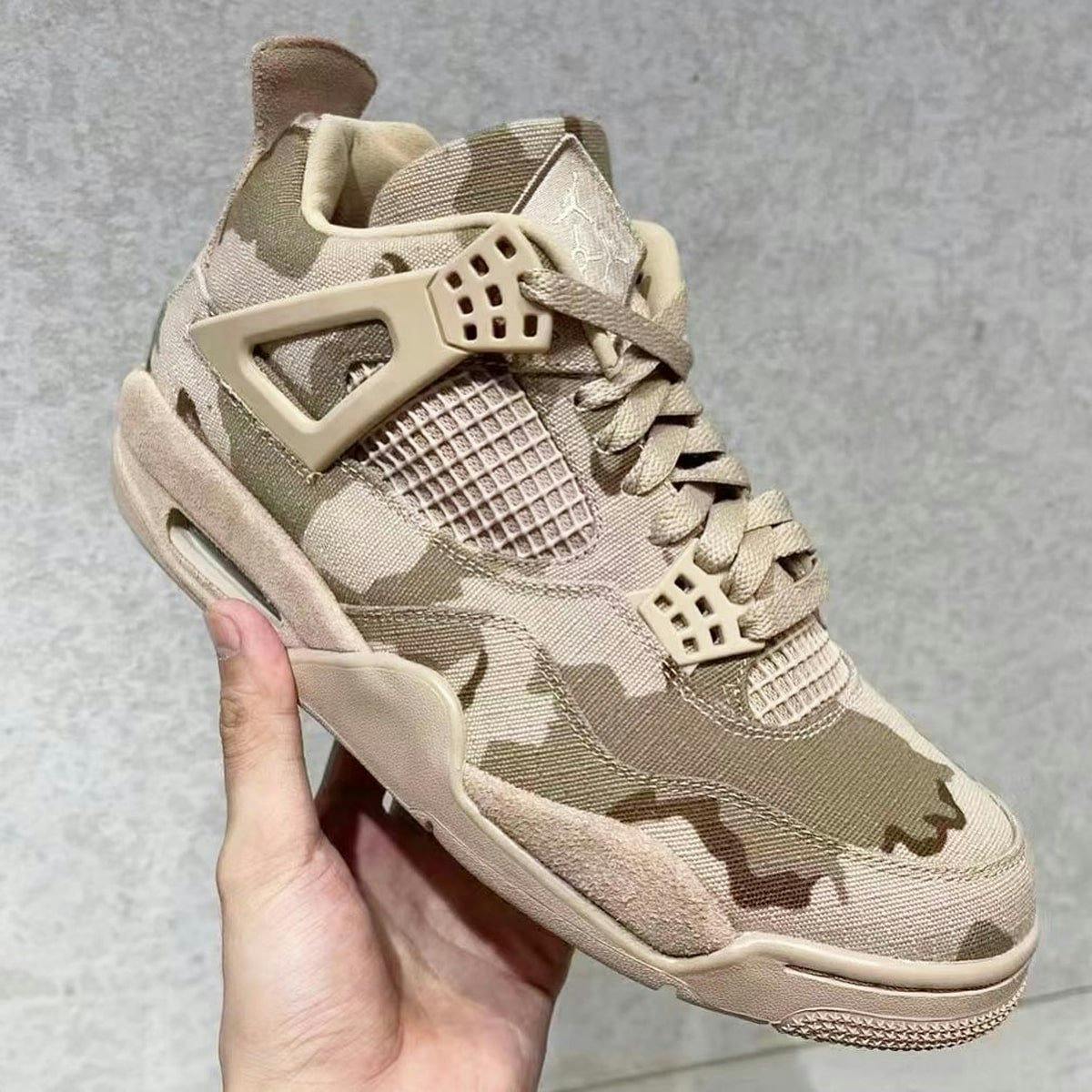 camo air jordan 4