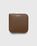 Acne Studios – Leather Zip Wallet Brown - Wallets - Brown - Image 1