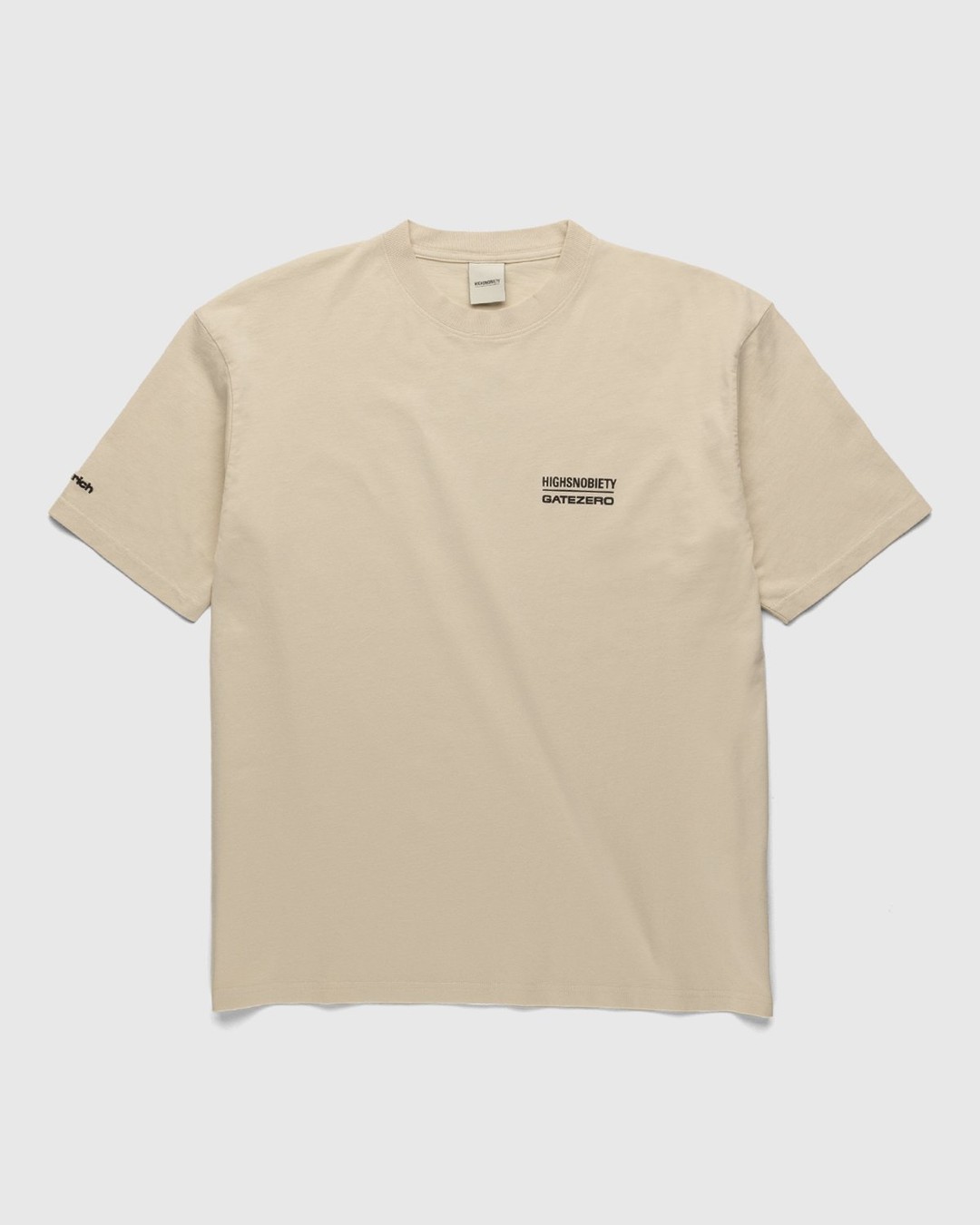 Highsnobiety – GATEZERO City Series 2 T-Shirt Eggshell - T-shirts - White - Image 2