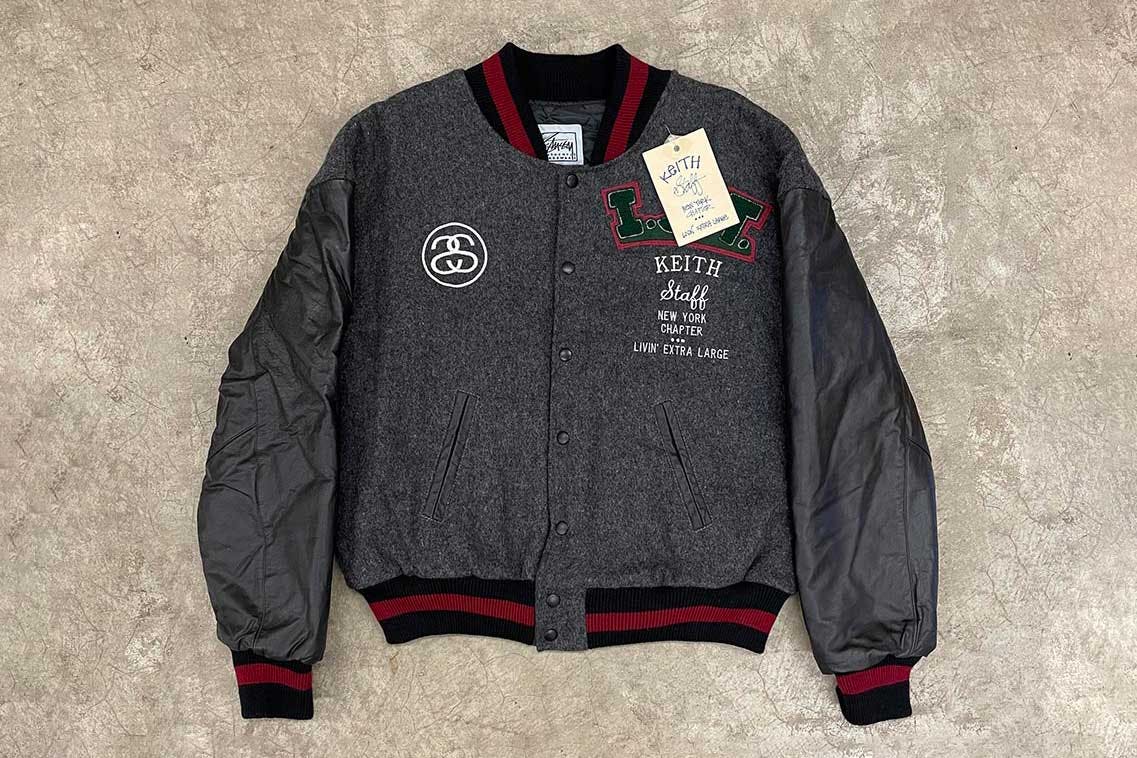 shawn stussy keith haring tribe jacket (0)