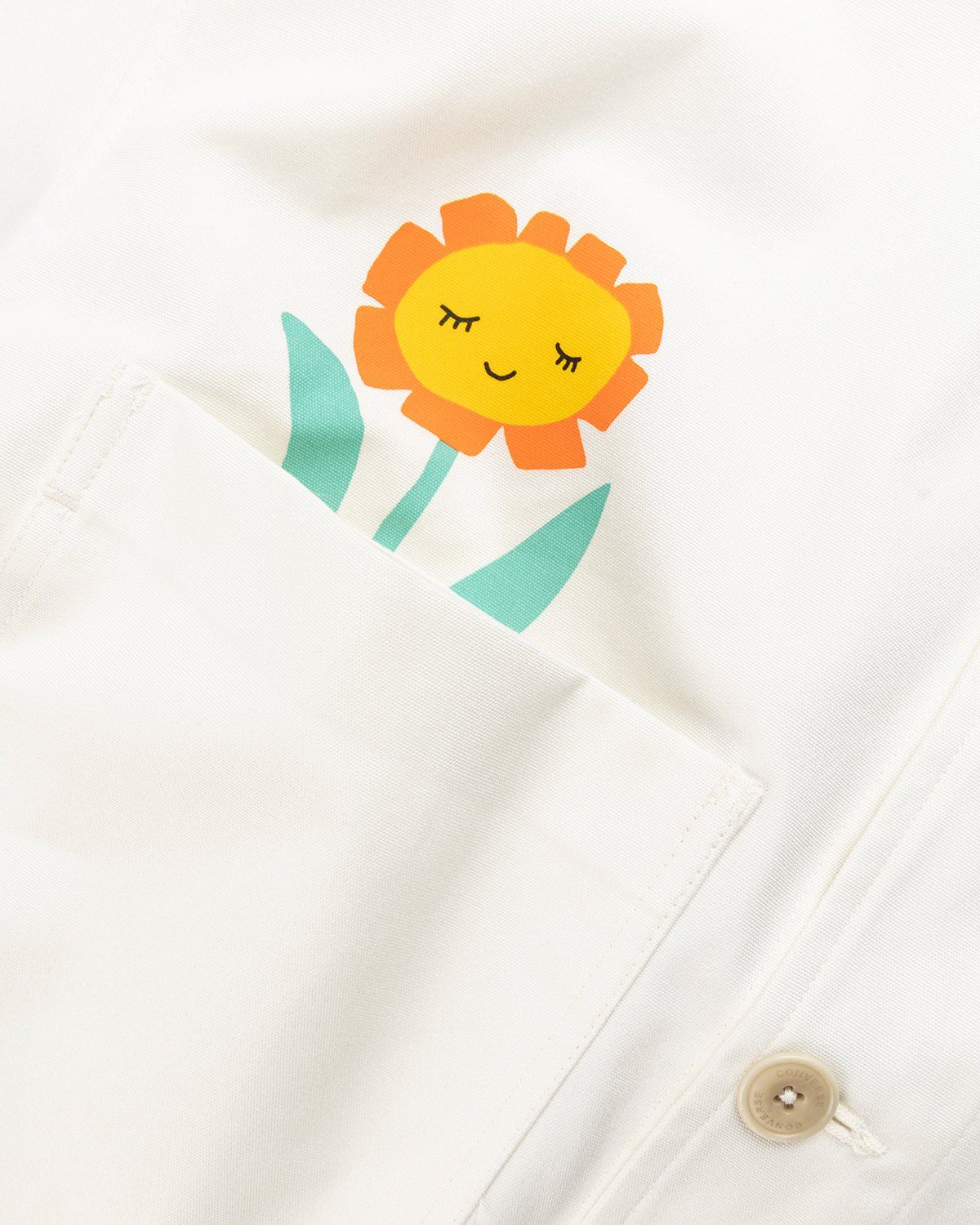 Converse – Much Love Shop Jacket Egret - Outerwear - White - Image 6