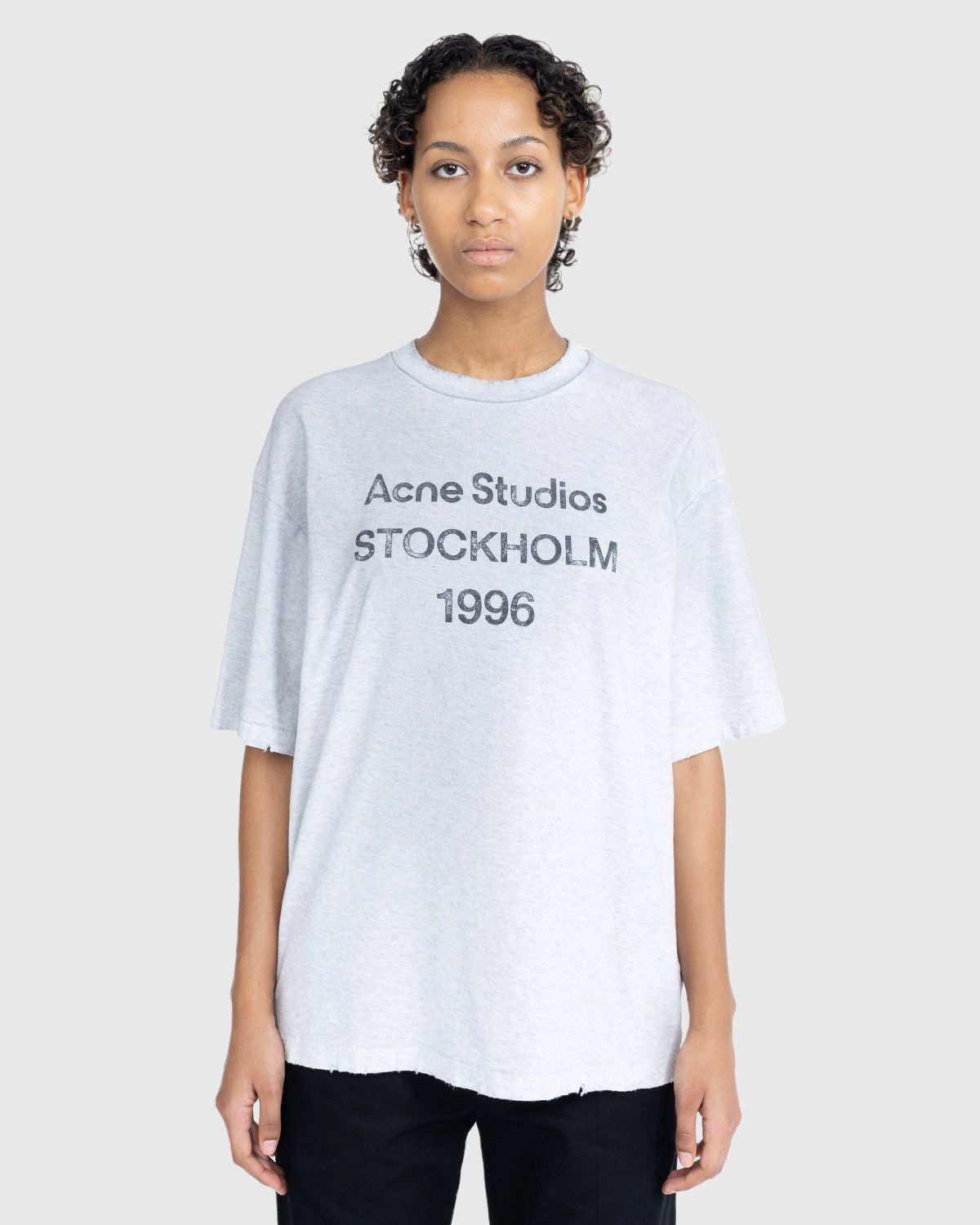 Acne Studios Stockholm 1996 T-Shirt Grey | Highsnobiety Shop