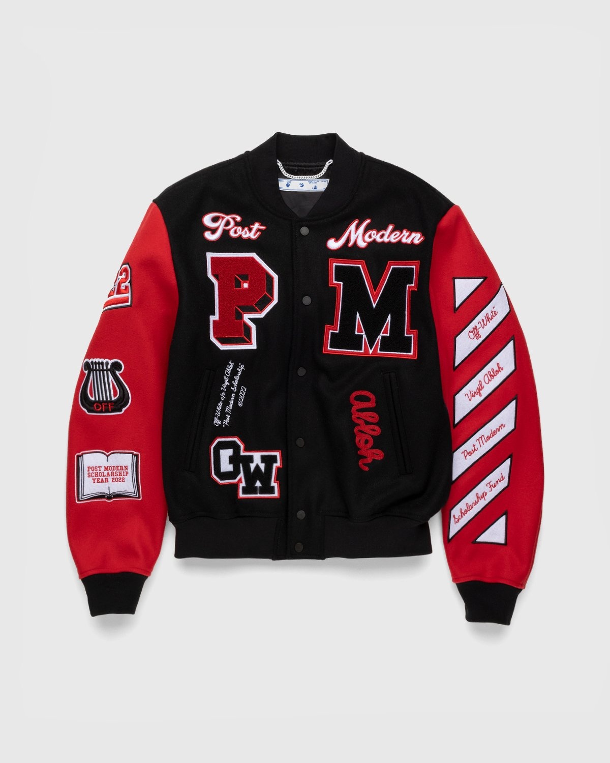 jacket, varsity jacket, shoes, letterman jacket, red black white