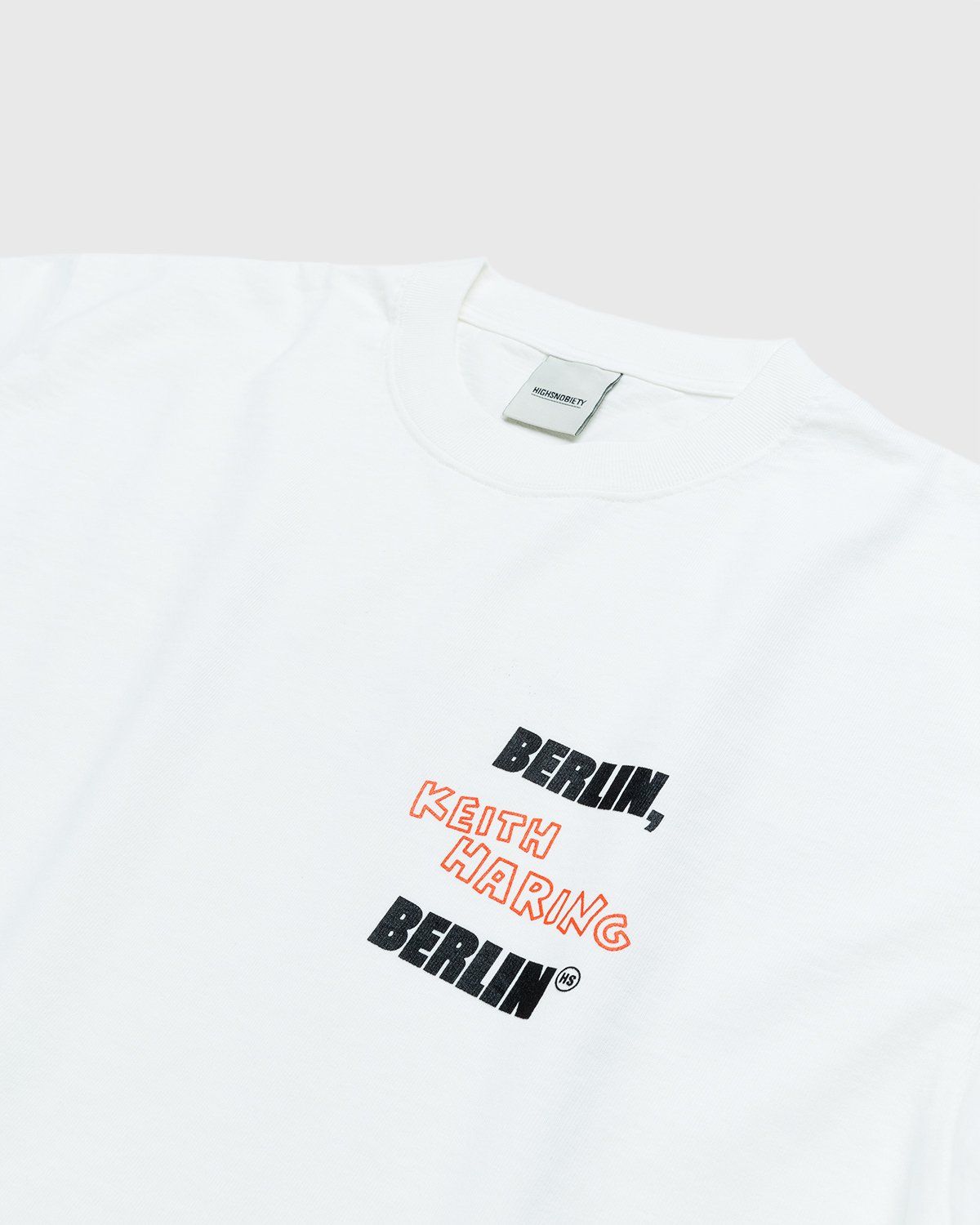 Highsnobiety – Keith Haring T-Shirt White - T-shirts - White - Image 4