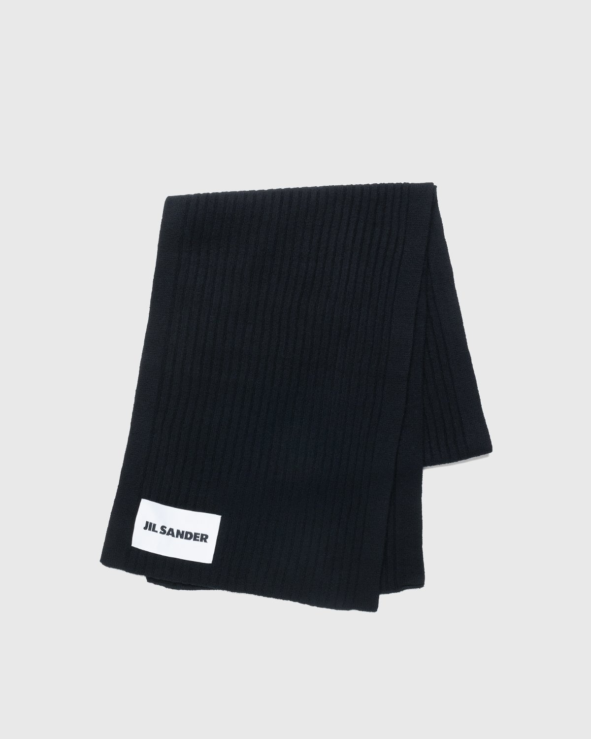 Jil Sander – Scarf Black - Scarves - Black - Image 1