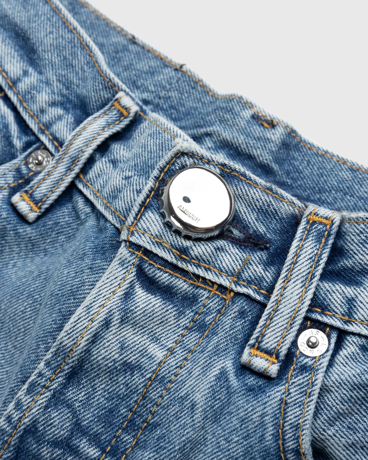 Levi's x AMBUSH – Baggy Jeans Mid Indigo - Denim - Blue - Image 3