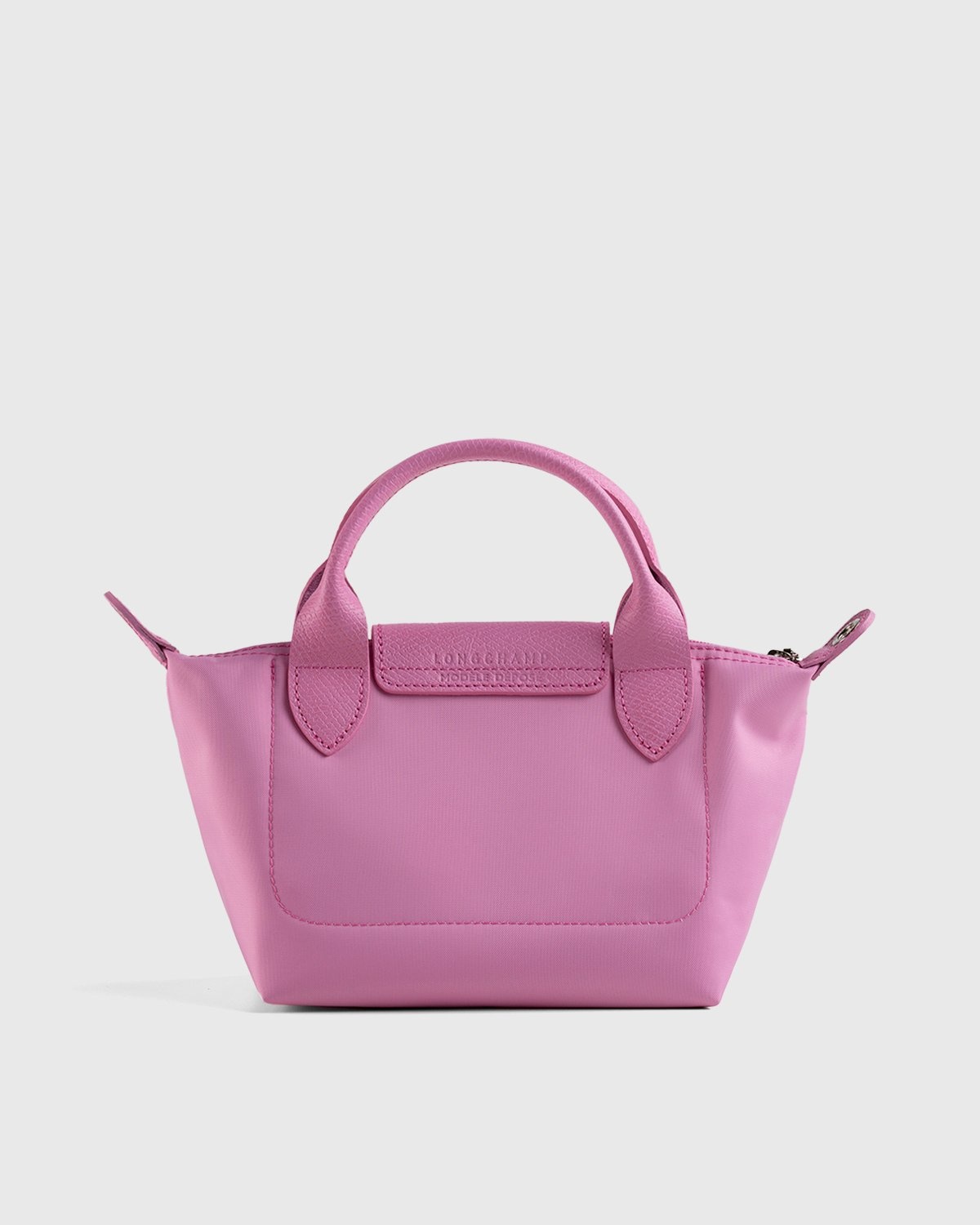Longchamp x André Saraiva – Le Pliage André Top Handle Bag Pink - Bags - Pink - Image 2
