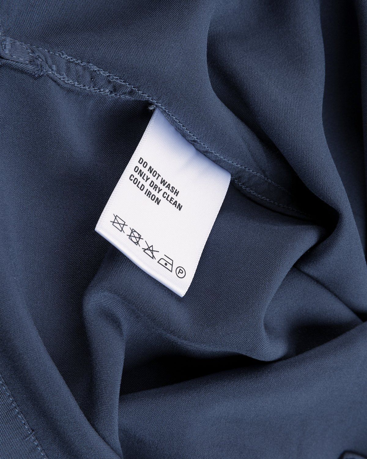 Highsnobiety – Bowling Shirt Navy - Shirts - Blue - Image 6