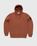 Stone Island – Dust Color Treatment Hoodie Brick Red - Sweats - Red - Image 1
