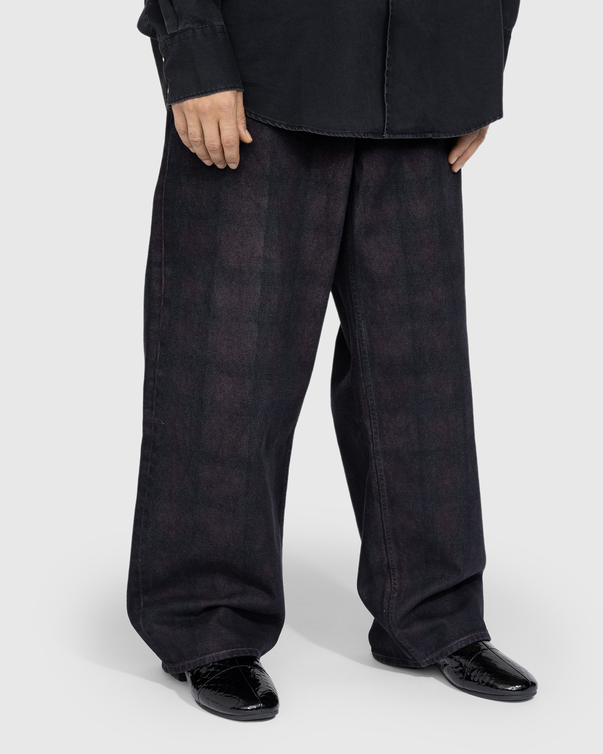Our Legacy – Vast Cut Pants Overdyed Big Lumbercheck Print - Pants - Multi - Image 2