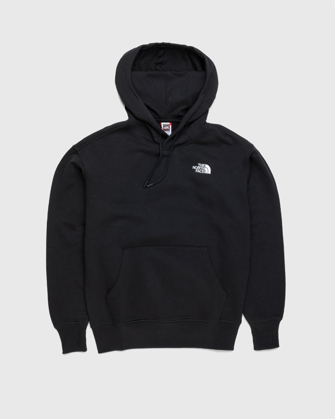 Grey and black north face best sale hoodie