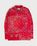 Miyagihidetaka – Bandana Shirt Red - Shirts - Red - Image 1