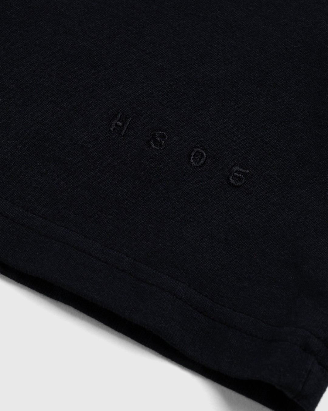 Highsnobiety HS05 – Pigment Dyed Boxy Long Sleeves Jersey Black - Longsleeves - Black - Image 7