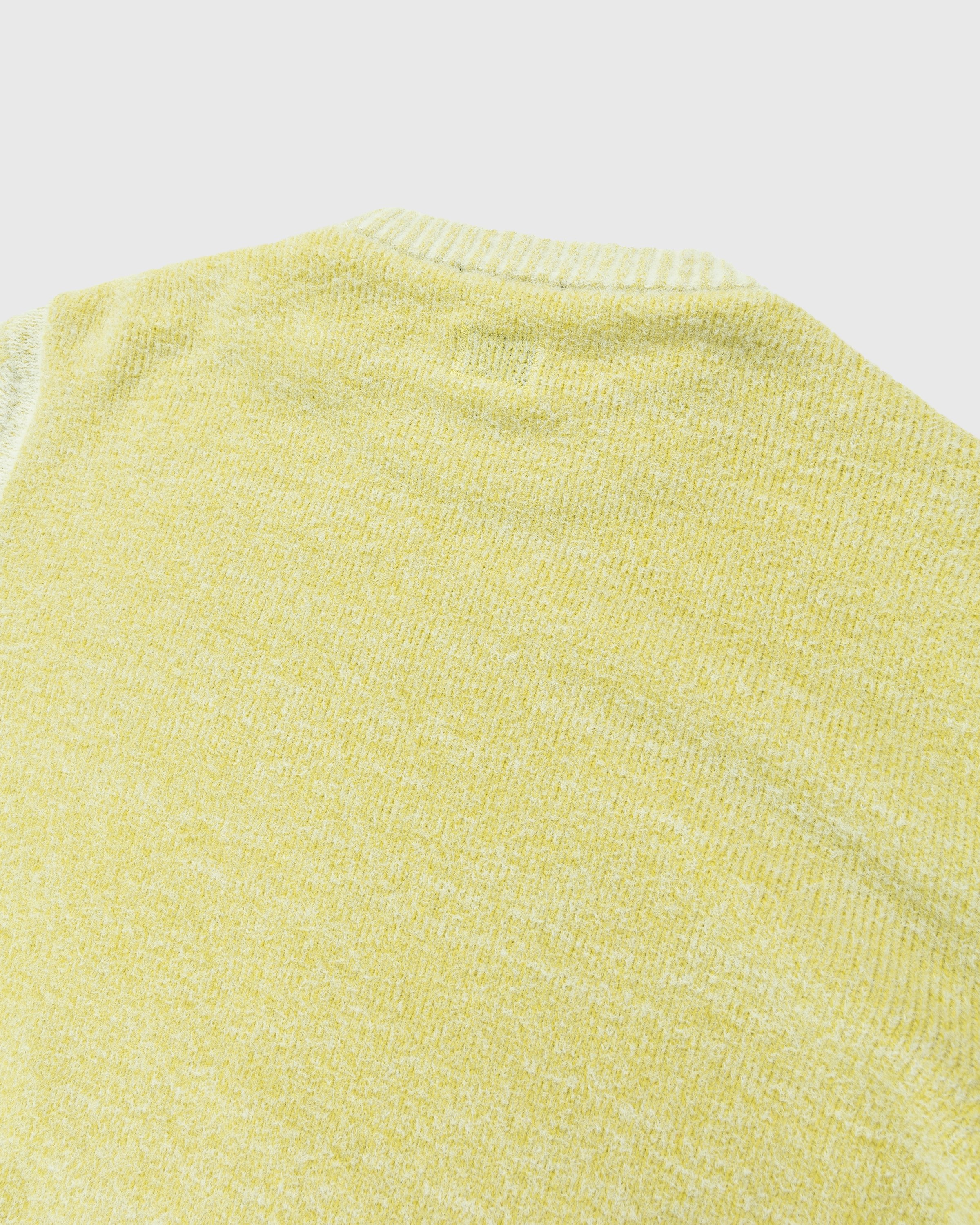 C.P. Company – Fleece Knit Jumper Yellow - Knitwear - Yellow - Image 4