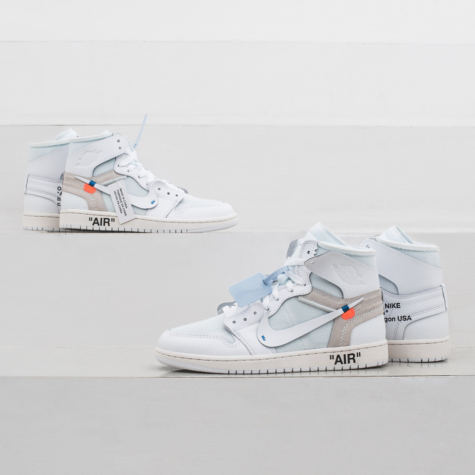 OFF-WHITE Nike Air Jordan 1 "All White" Giveaway | Highsnobiety