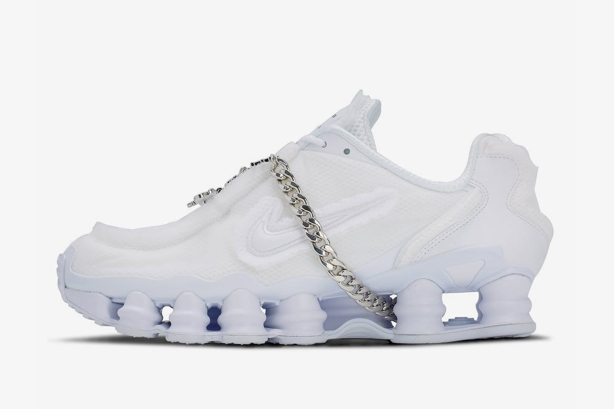 comme des garcons nike shox release date price