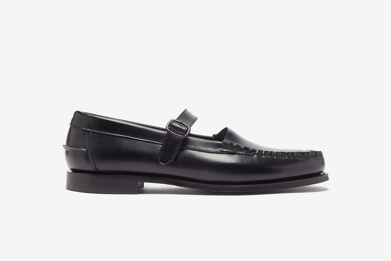 Blanquer Mary-Jane Leather Loafers