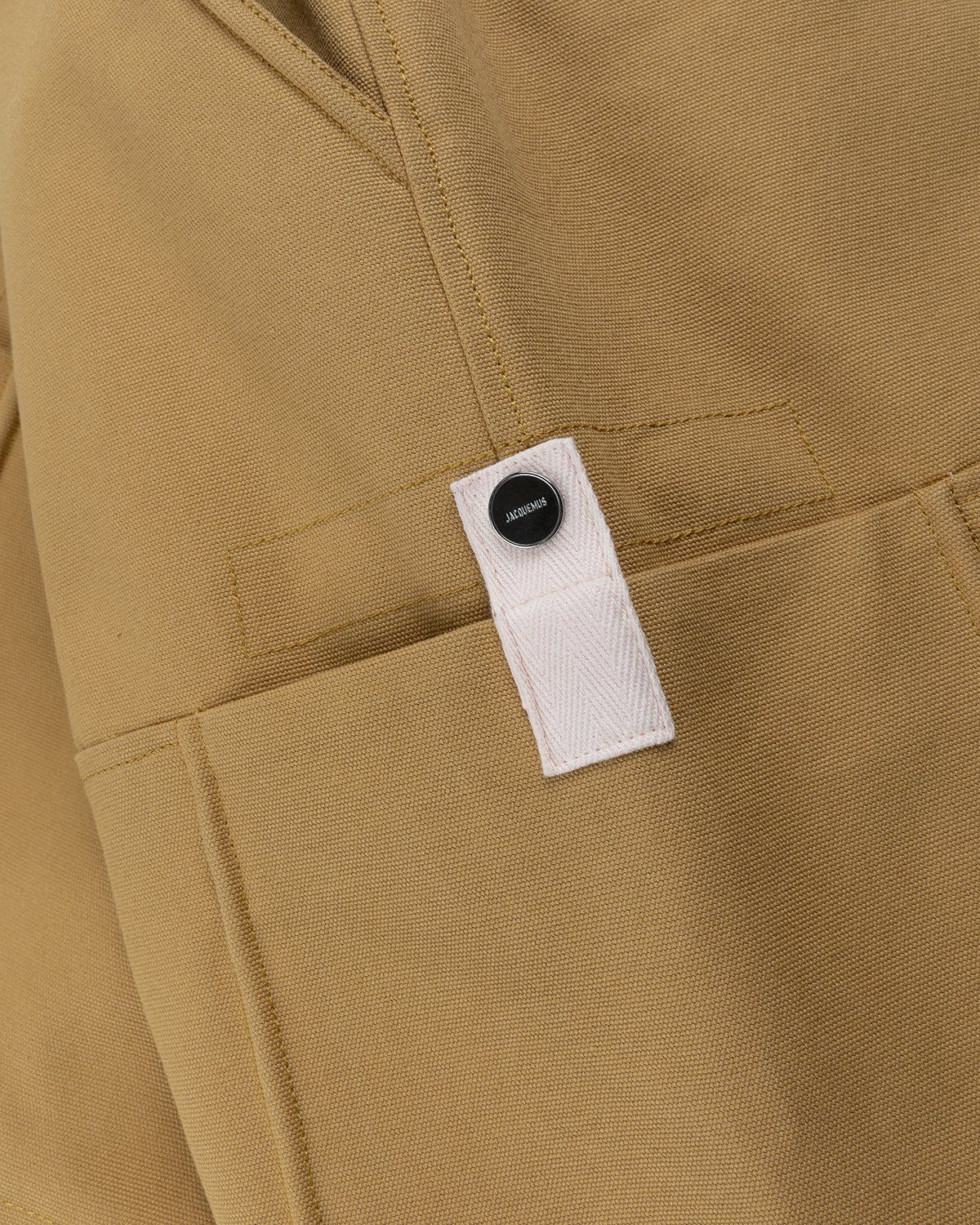 JACQUEMUS – Le Short Giardino Dark Beige - Shorts - Beige - Image 5