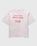 Acne Studios – Tea Dyed Logo Stamp T-Shirt Orange