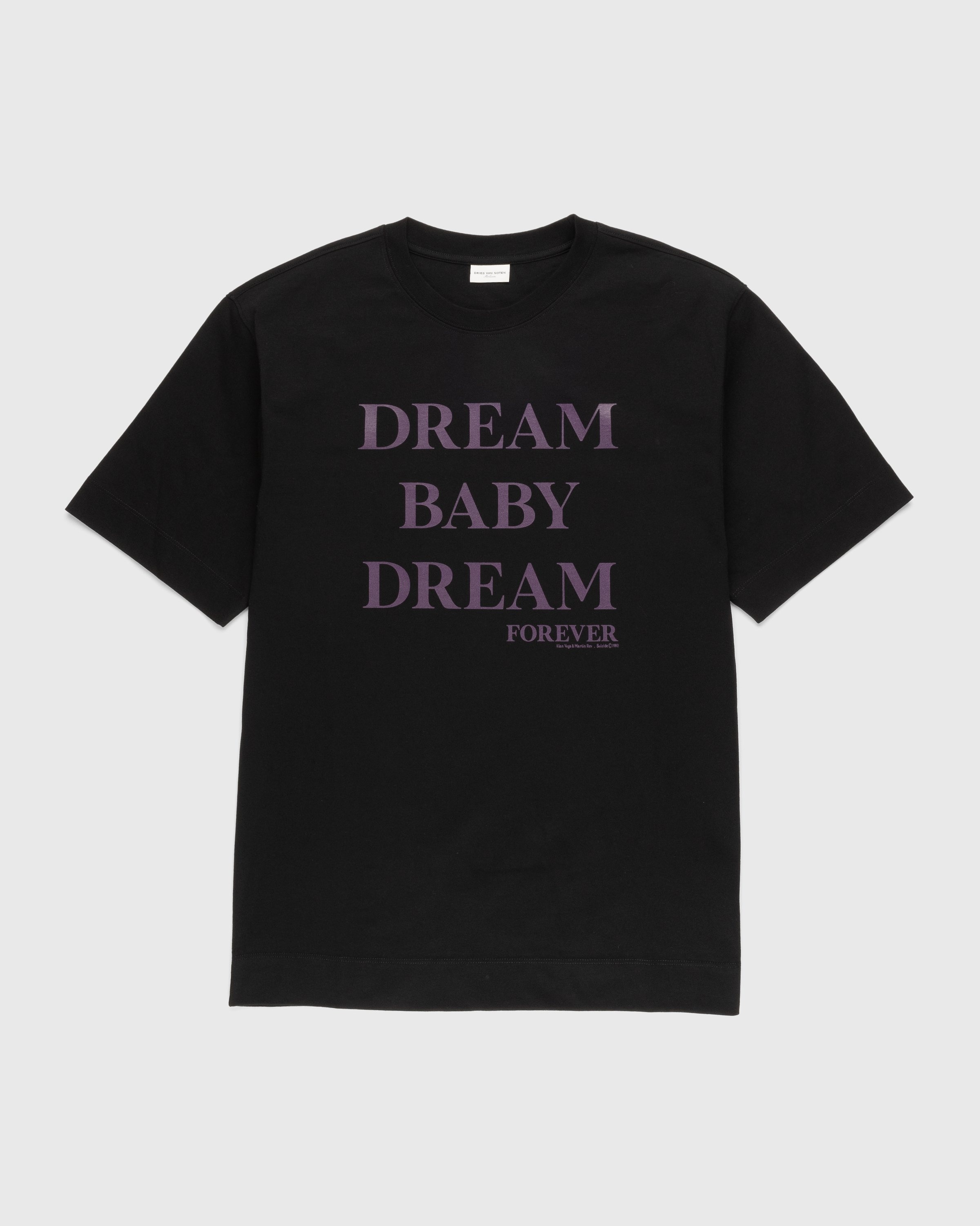 Dries van Noten – Heli T-Shirt Black - T-shirts - Black - Image 1