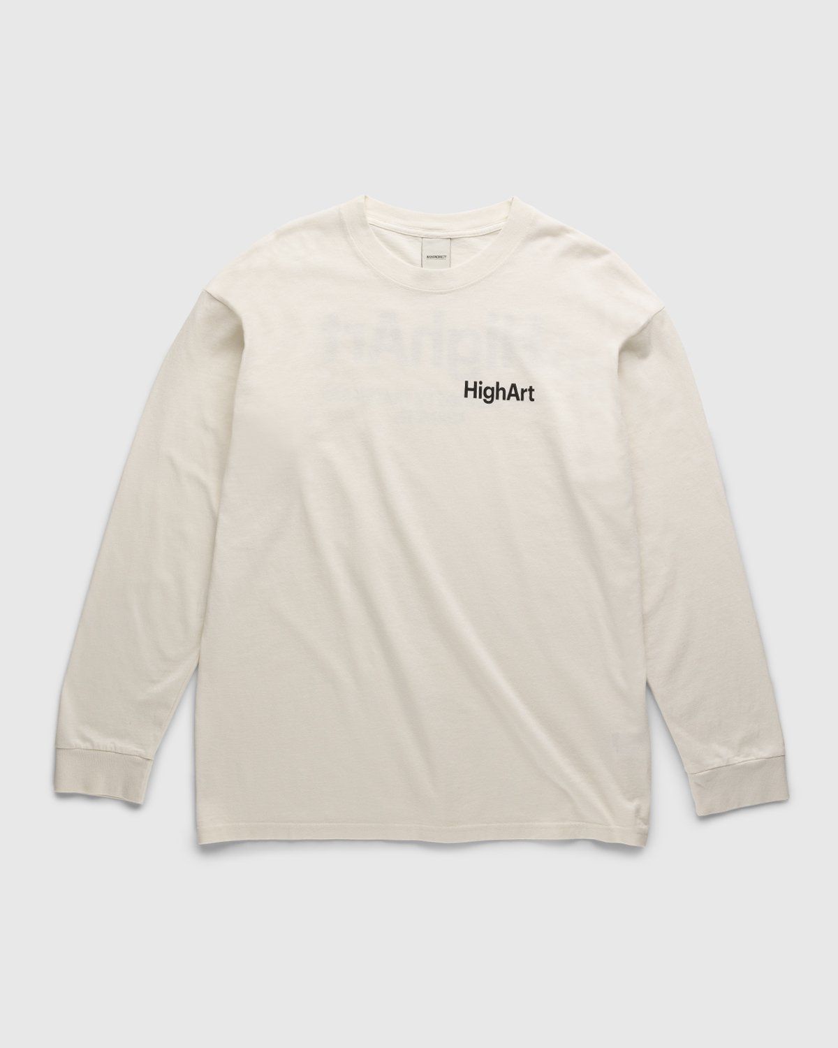 Highsnobiety – HIGHArt Longsleeve White - Longsleeves - White - Image 2