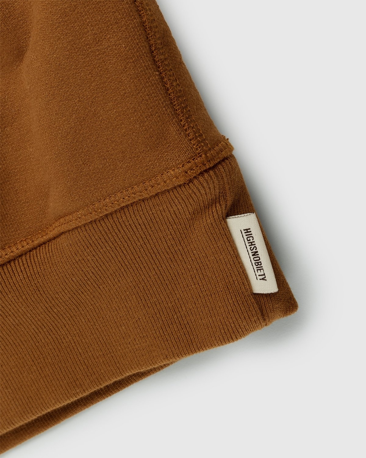 Highsnobiety – Logo Fleece Staples Crew Acorn - Sweats - Green - Image 3
