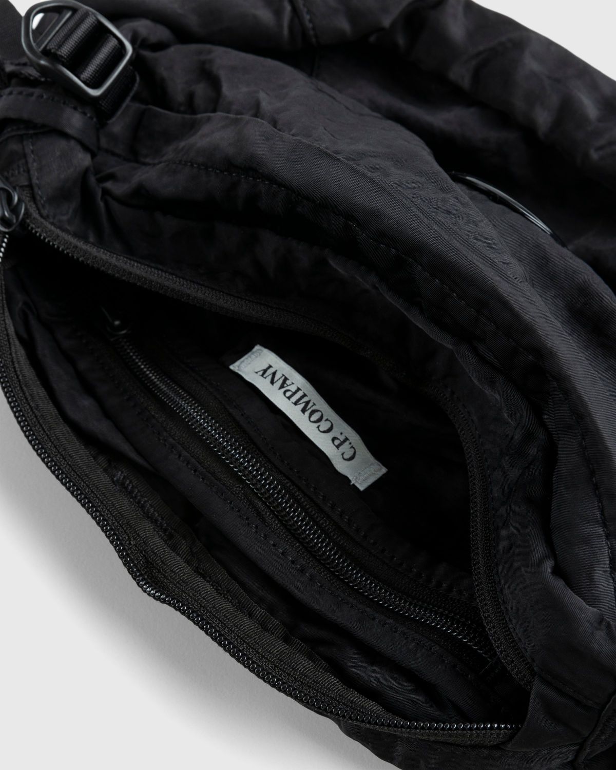 C.P. Company – Nylon B Crossbody Pack Black - Bags - Black - Image 4