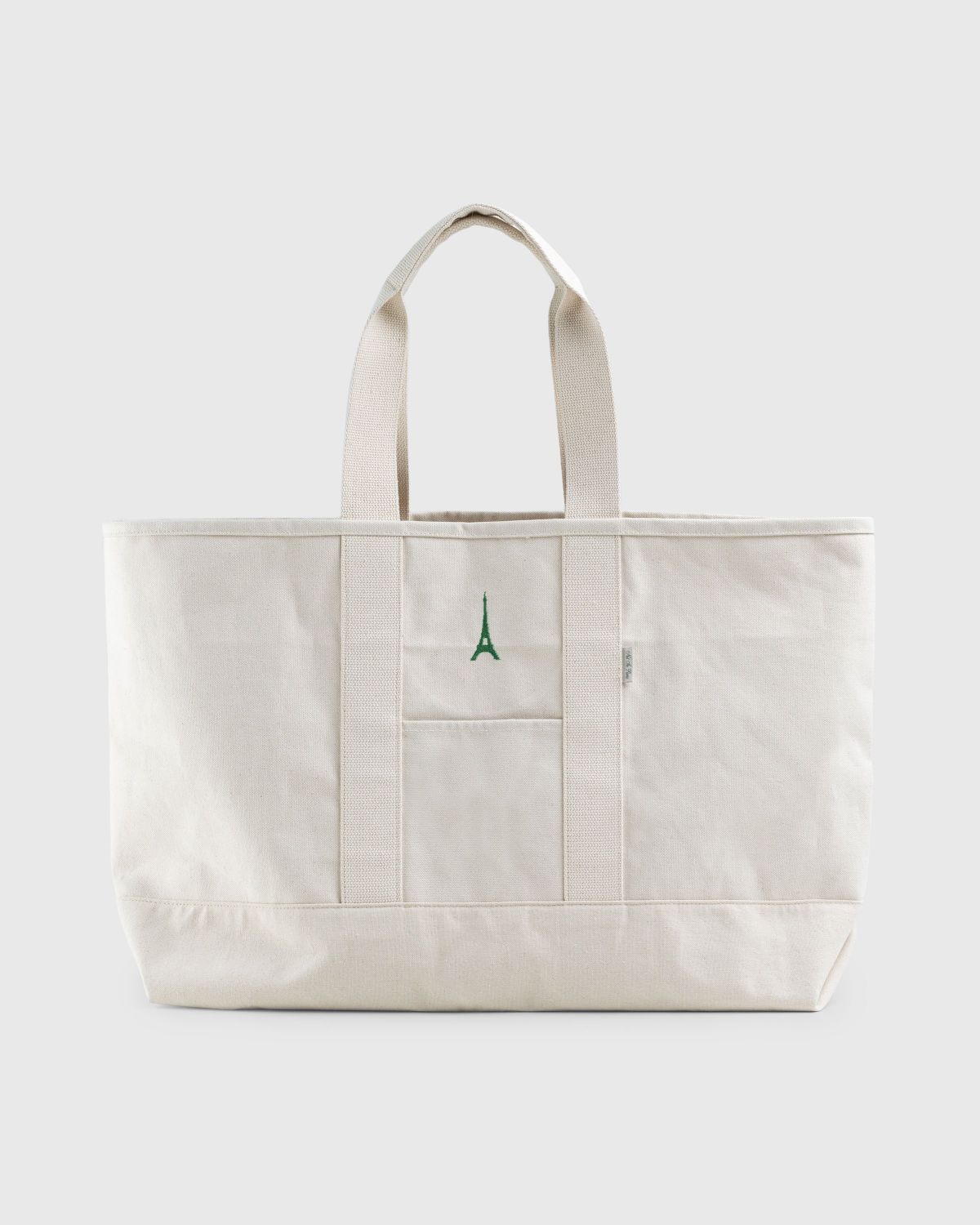 Highsnobiety – Not in Paris 5 XL Canvas Tote Bag - Bags - Beige - Image 2