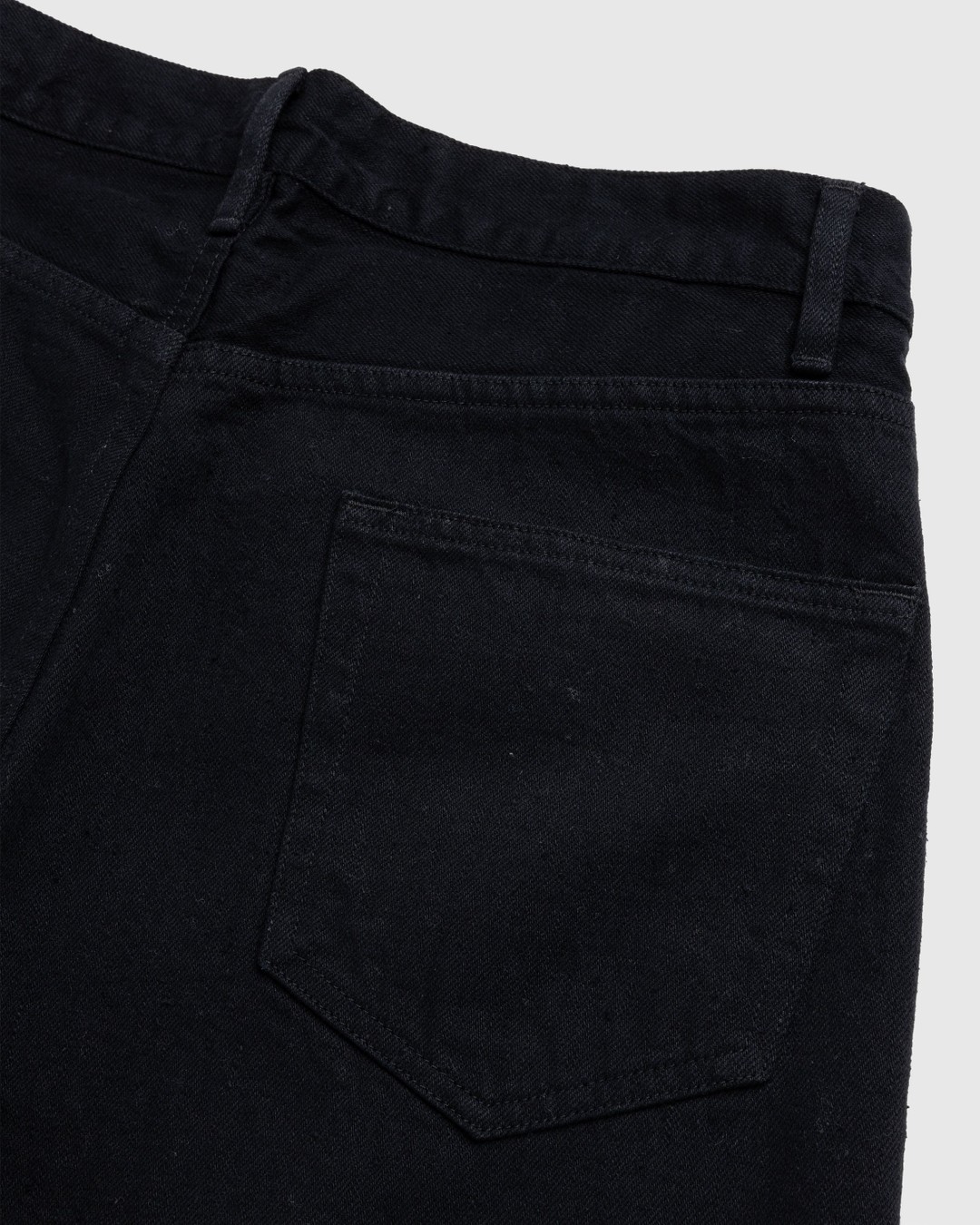 Auralee – Selvedge Light Denim Pants Black | Highsnobiety Shop