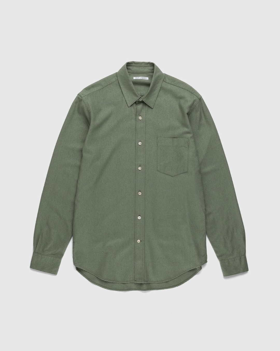 Our Legacy – Classic Shirt Ivy Green - Shirts - Green - Image 1