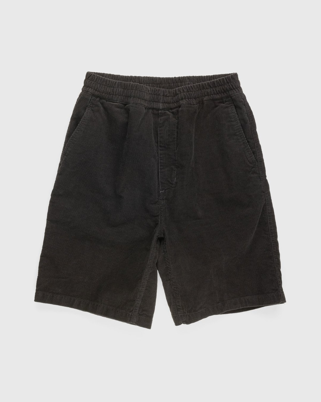 Carhartt WIP – Flint Short Black Rinsed - Shorts - Black - Image 1