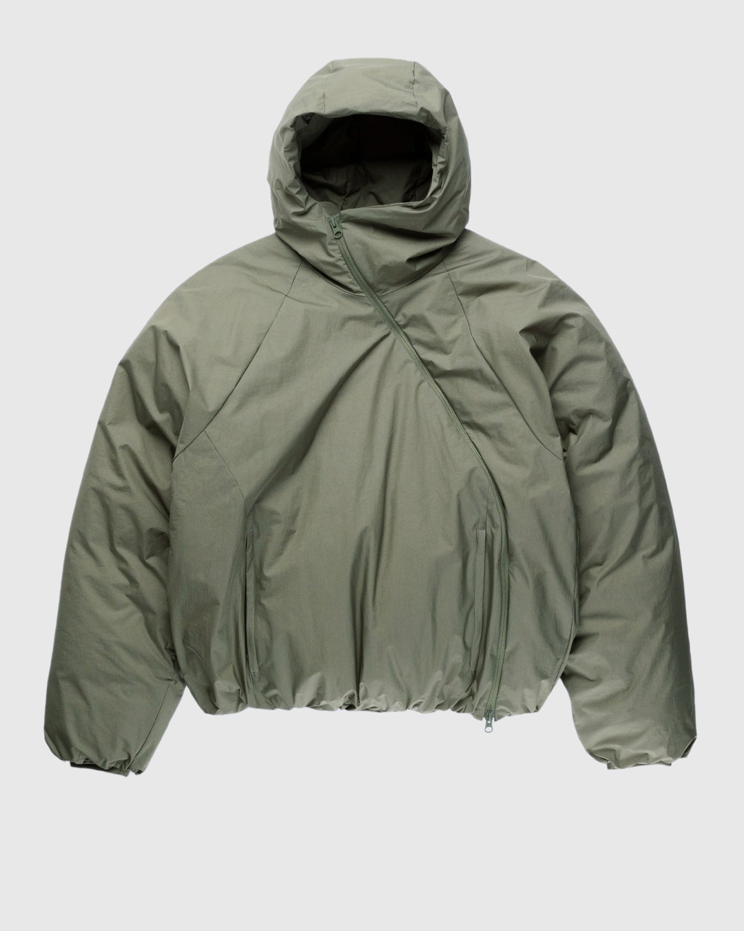 Post Archive Faction (PAF) – 5.0 Down Center Jacket Olive Green - Down Jackets - Green - Image 1