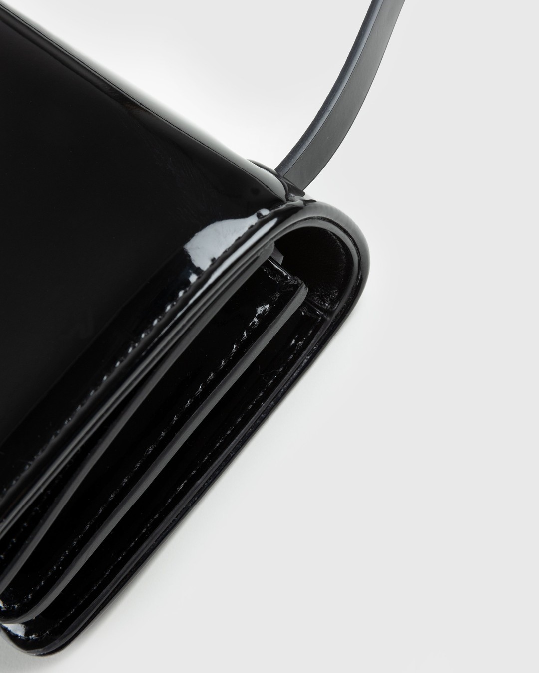 Acne Studios – Mini Crossbody Face Bag Black - Bags - Black - Image 4
