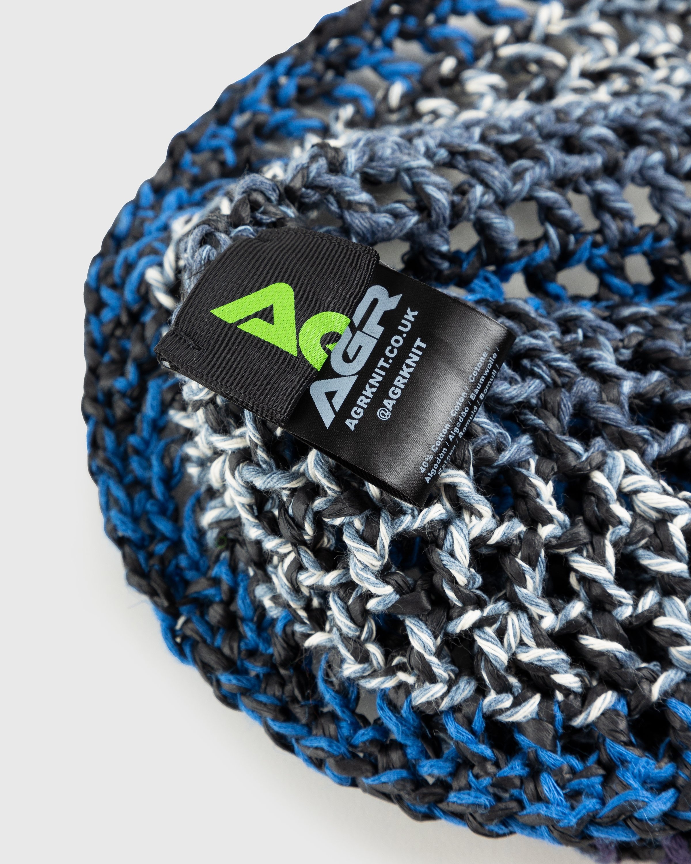 AGR – Wisdom Crochet Hat - Bucket Hats - Blue - Image 3