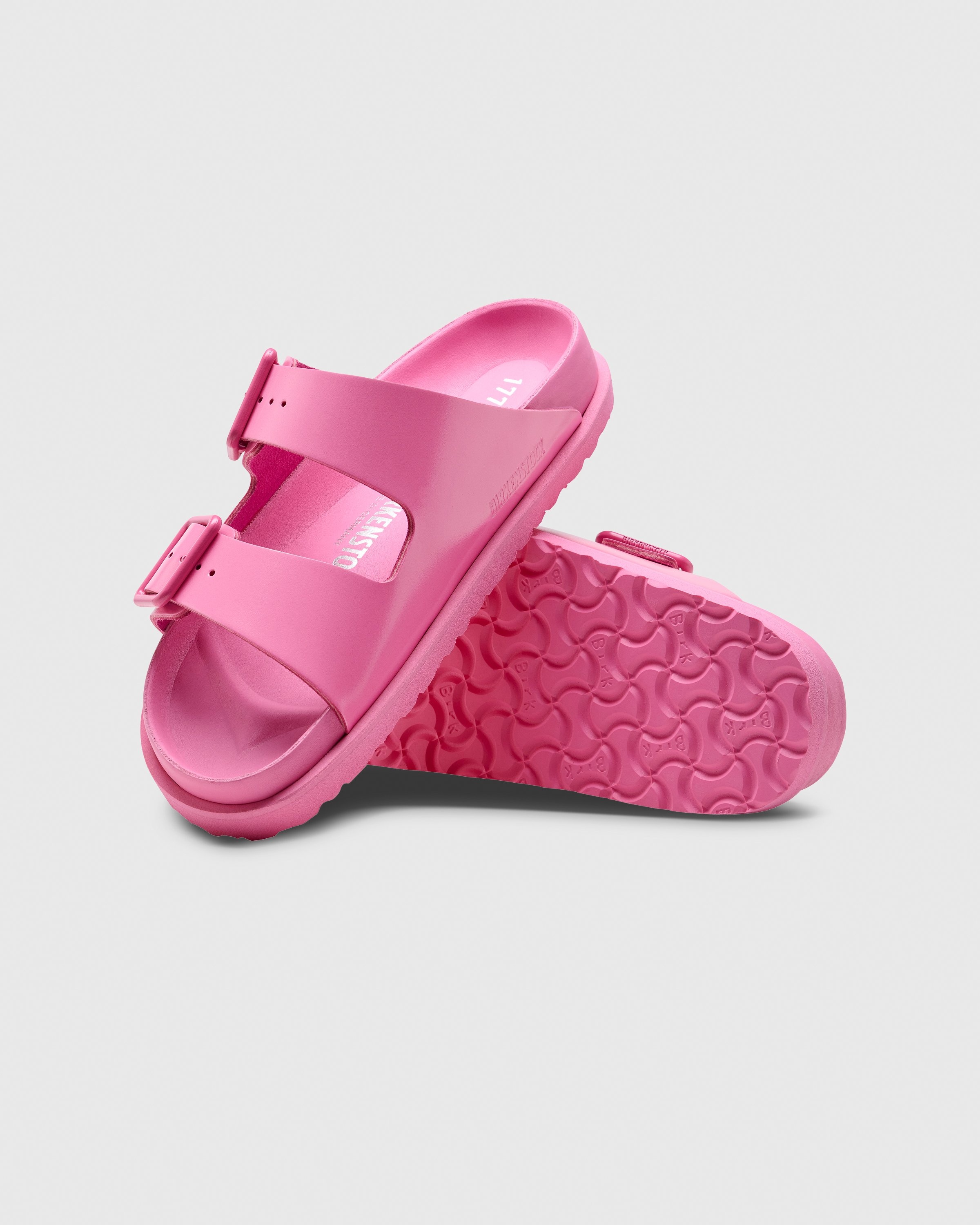 Birkenstock – Arizona Smooth Leather Azalea Pink - Sandals - Pink - Image 3