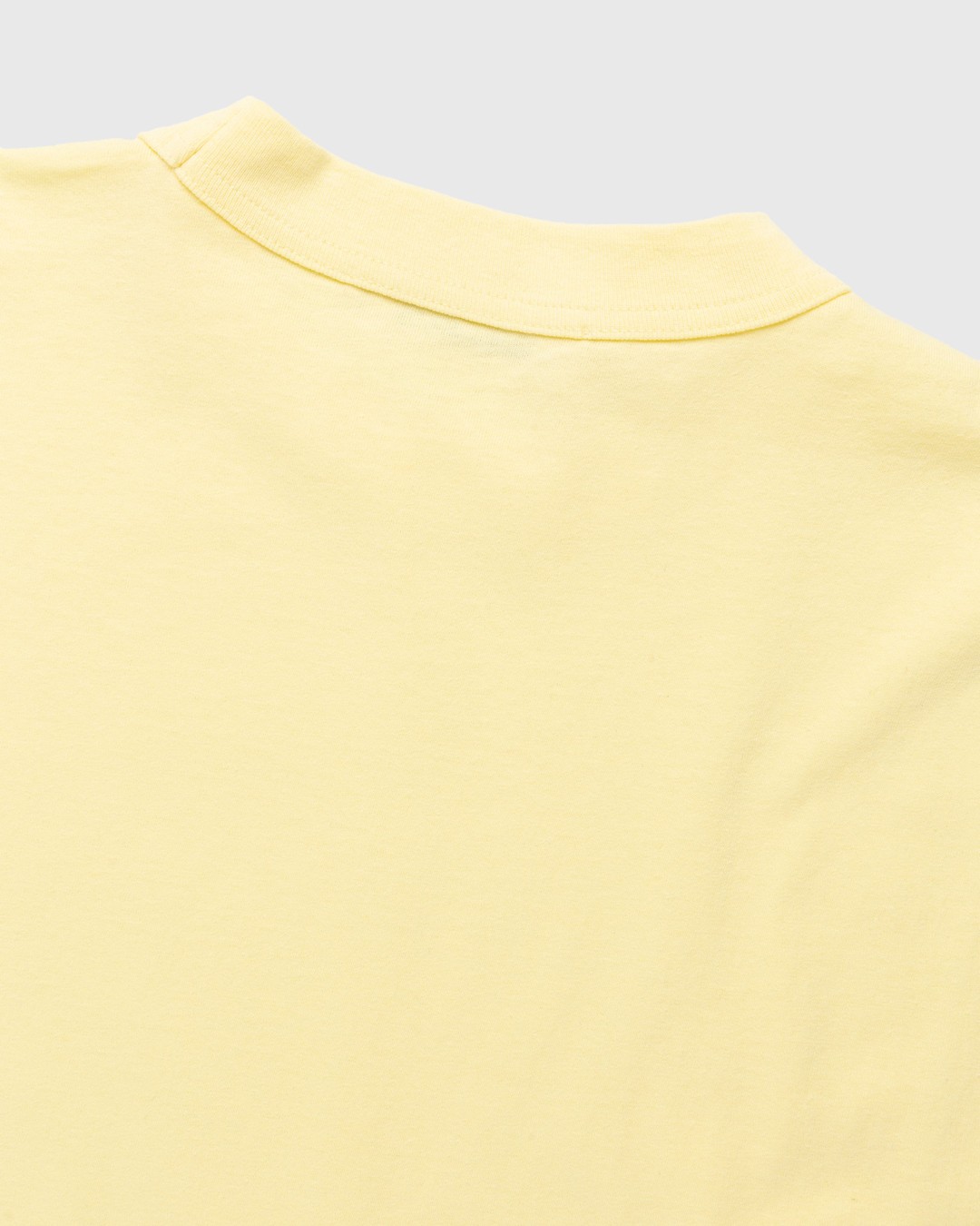 Diomene by Damir Doma – Cotton Crewneck T-Shirt Lemonade - Tops - Yellow - Image 5