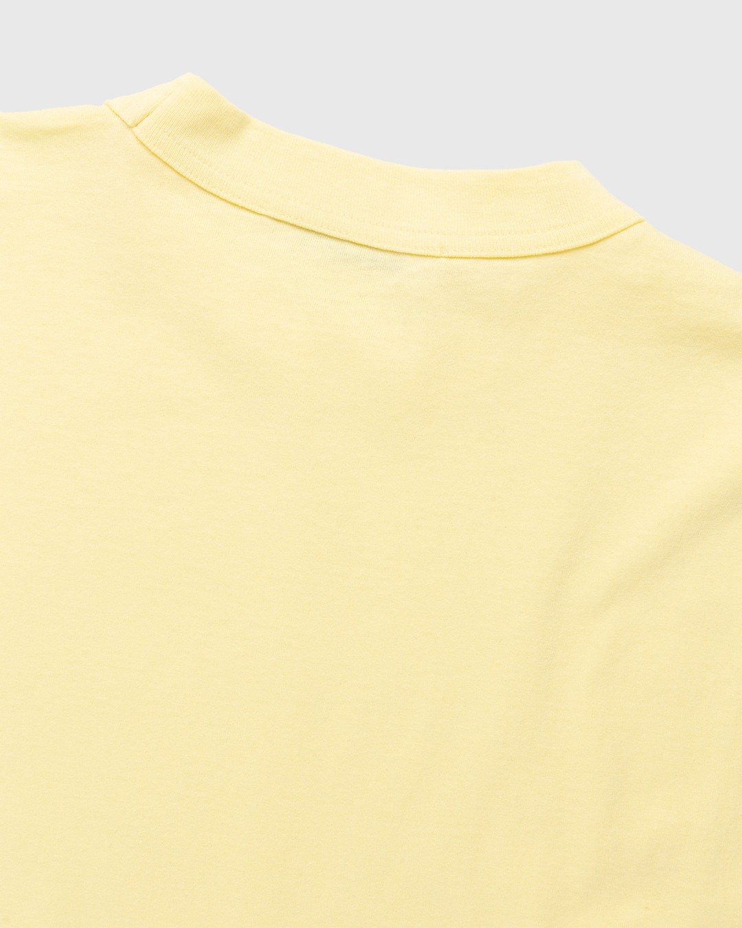 Diomene by Damir Doma – Cotton Crewneck T-Shirt Lemonade - Tops - Yellow - Image 5