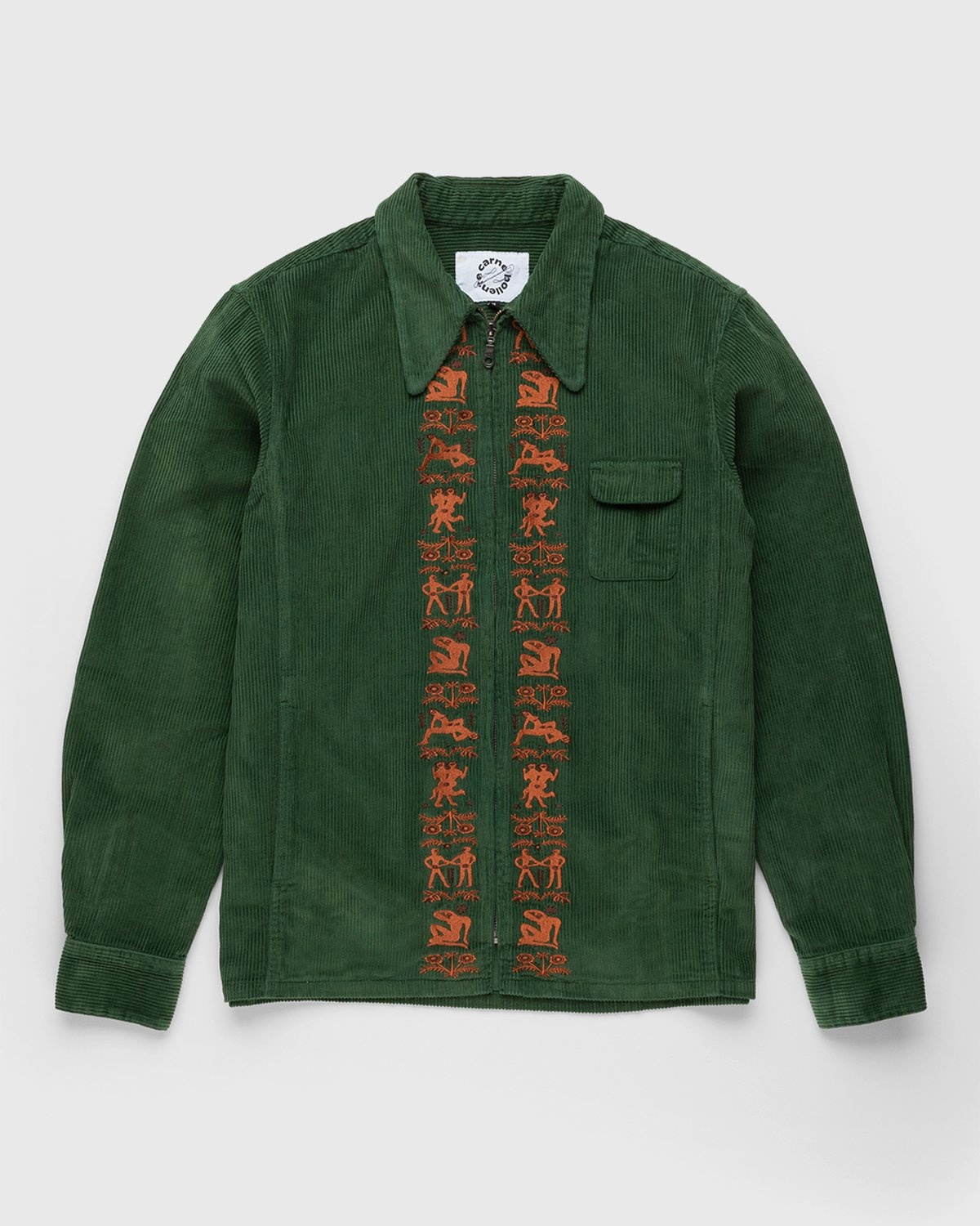 Carne Bollente – Erotic Adventures Jacket Green - Outerwear - Green - Image 1