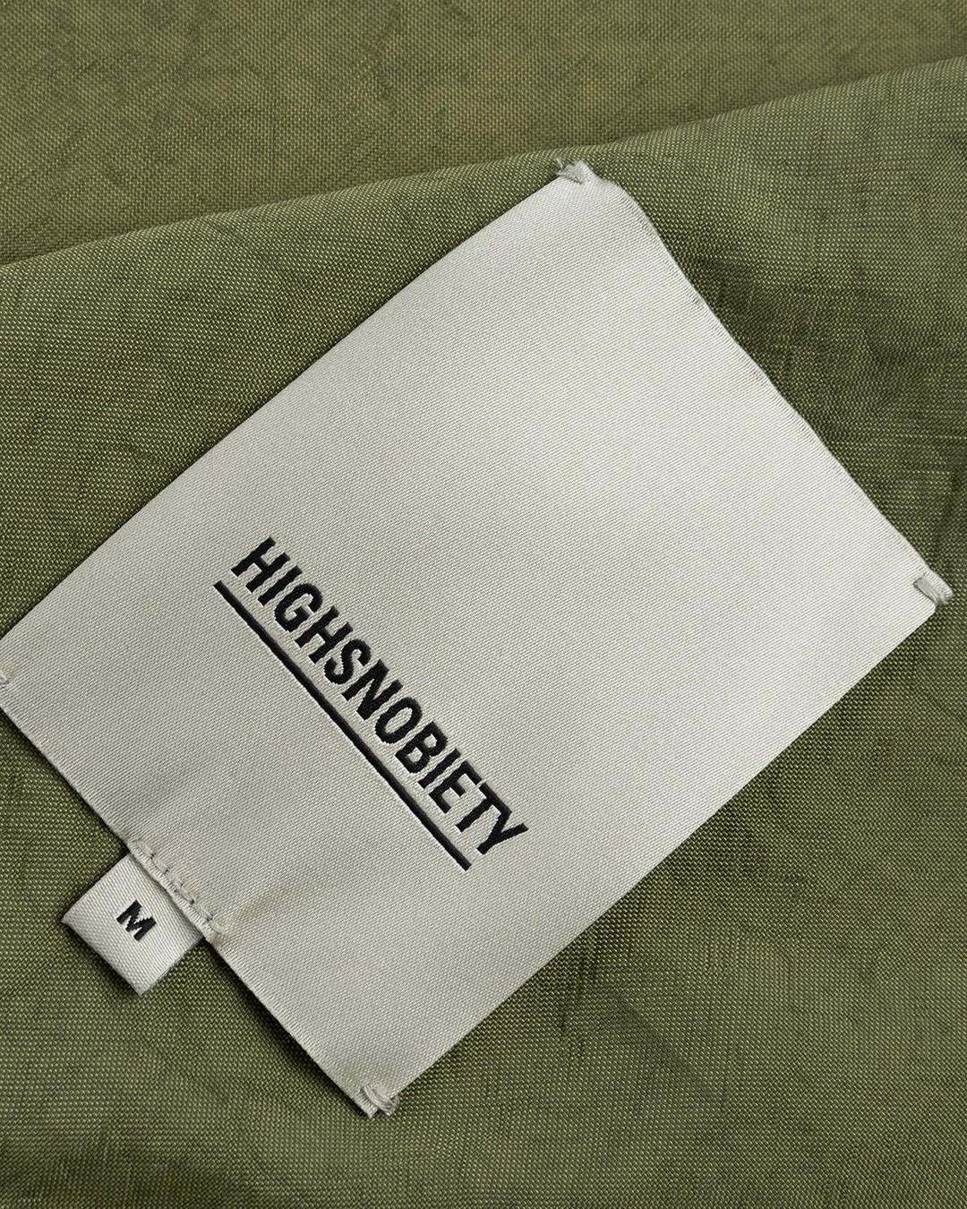 Highsnobiety – Stonewashed Nylon Coach Jacket Olive - Outerwear - Green - Image 7