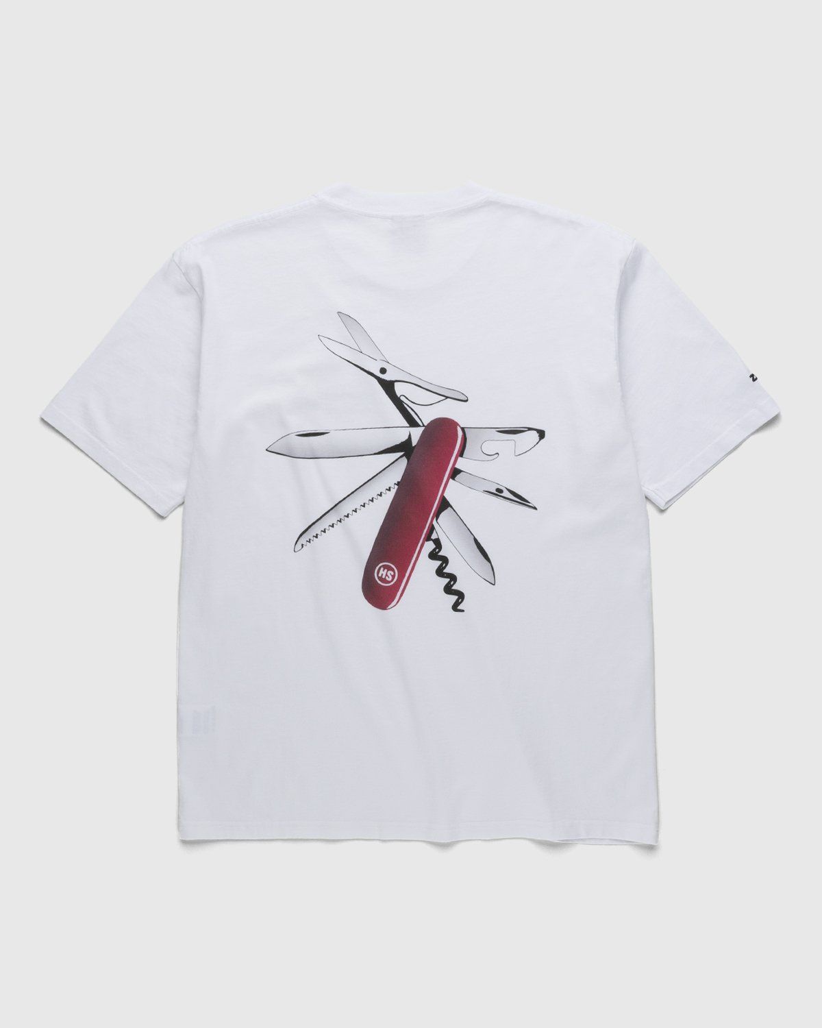 Highsnobiety – GATEZERO Swiss Knife T-Shirt White - Tops - White - Image 1