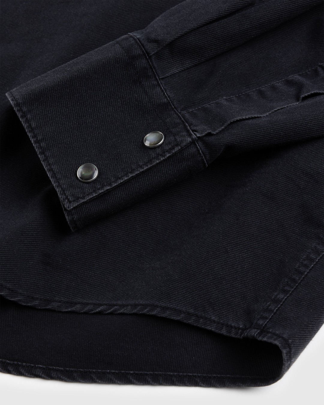 Our Legacy – Poco Shirt Black Cosmic Twill - Shirts - Black - Image 6