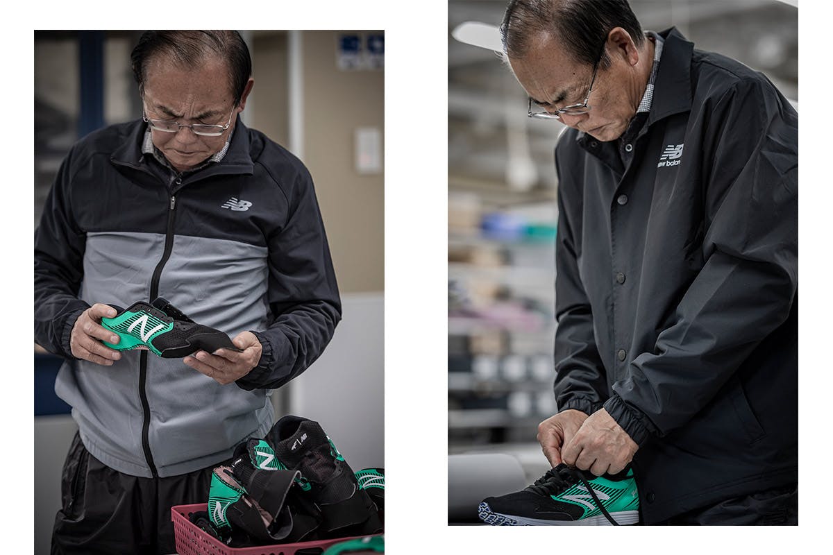 japans next great marathon runner got blessed god shoes03 New Balance running shoes