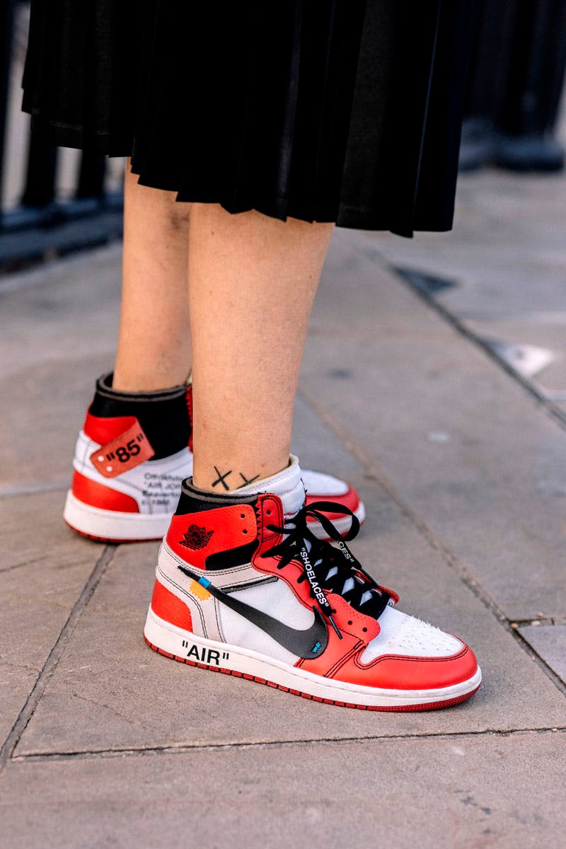 london fashion week ss19 sneaker street style roundup