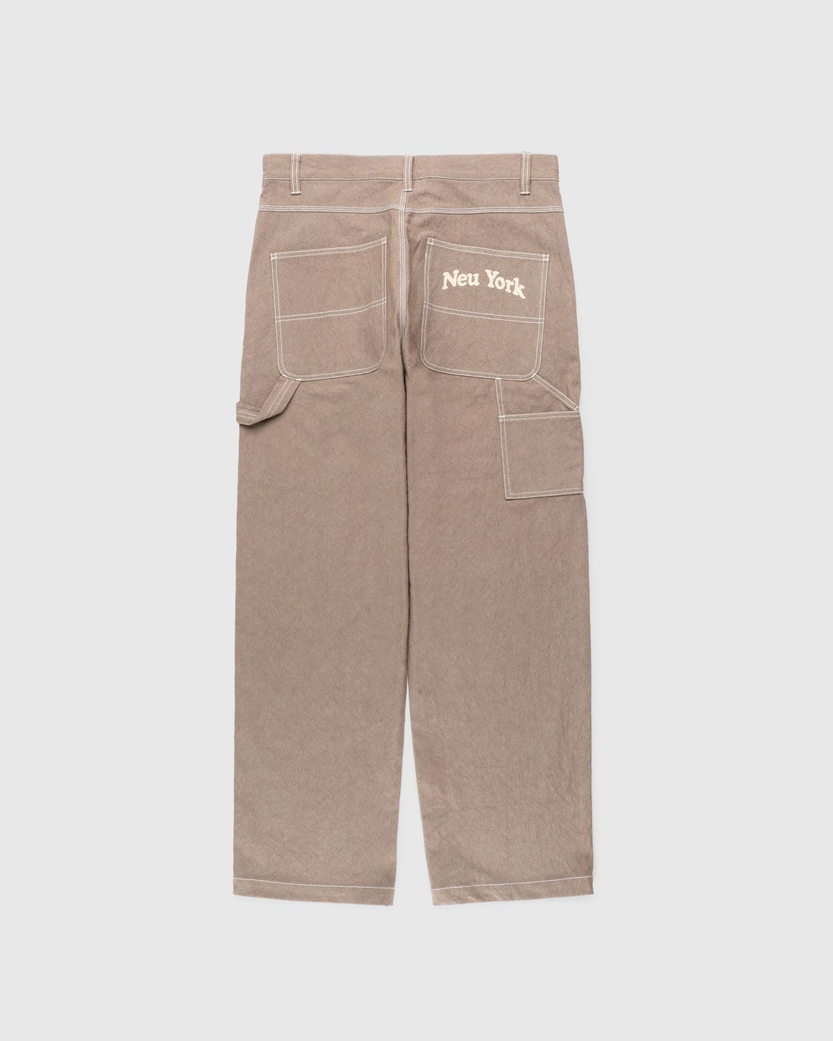 Highsnobiety – Neu York Carpenter Pants Brown - Pants - Brown - Image 1