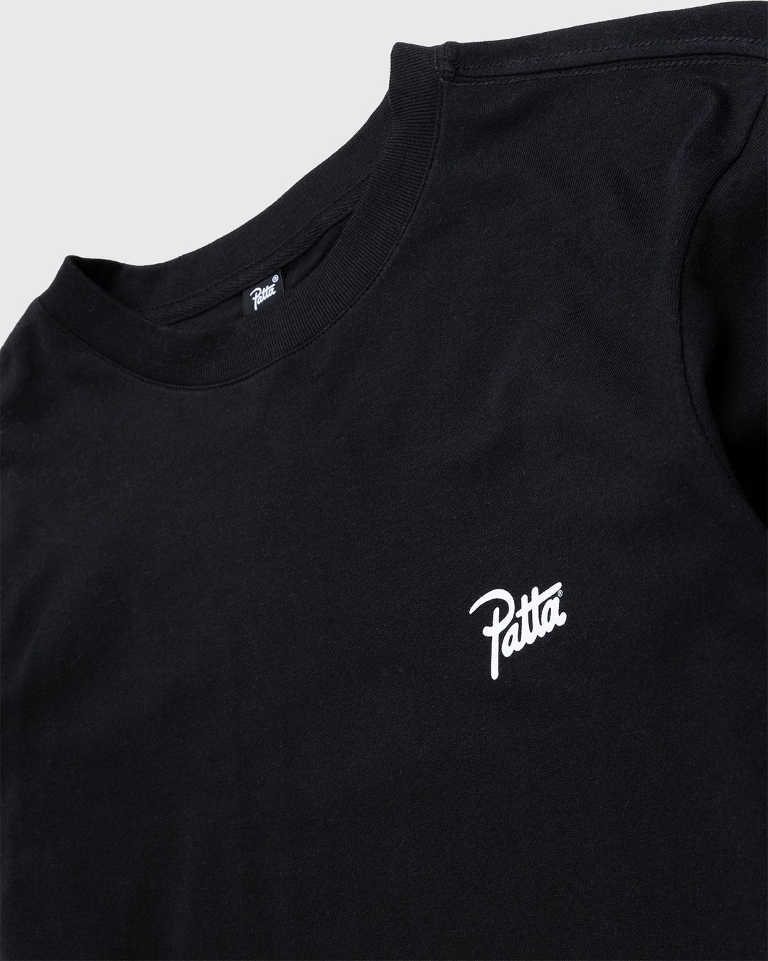 Patta – Basic Longsleeve Black - Longsleeves - Black - Image 3